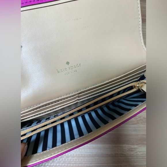 KATE SPADE NEW YORK Hampton Road Turnlock Mara Wallet Wristlet - Picture 7 of 7